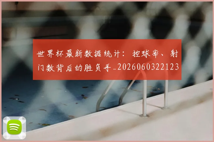 世界杯最新数据统计:控球率、射门数背后的胜负手_20260603221230